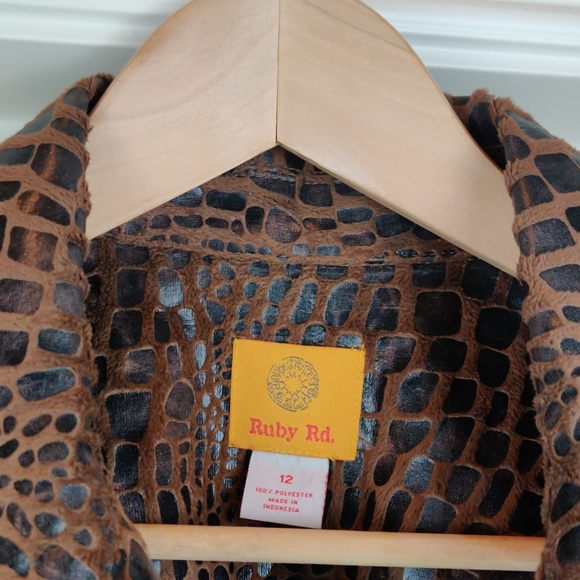 Ruby Rd Dark Brown Jacket - Picture 4 of 8